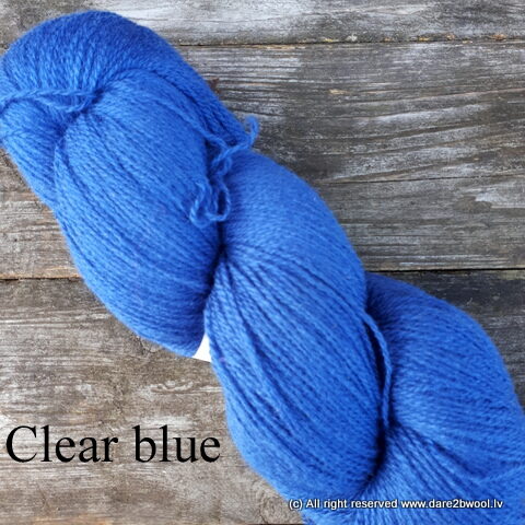 CLEAR BLUE SOLID 8/2 AADE LONG