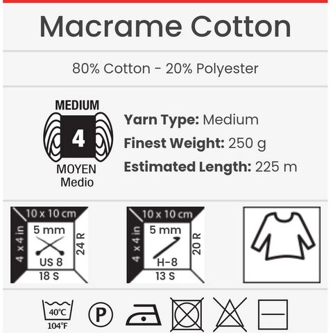 Macrame Cotton 