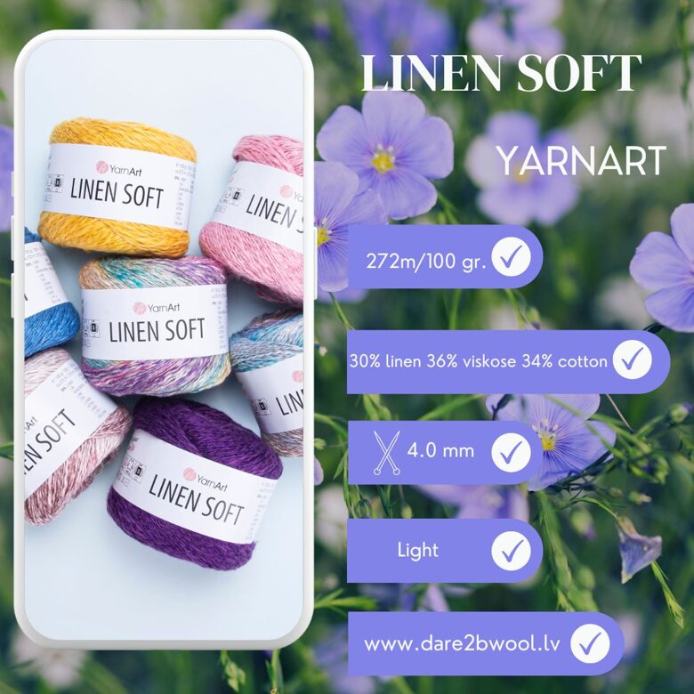 LINEN SOFT YarnArt 