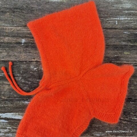 4. Cepure-kapuce, kapors+priekšautiņš. Musturs un izmērs pēc pieprasījuma