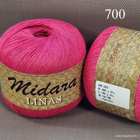 Linas MIDARA 600m krāsa 700, Nr.18/3