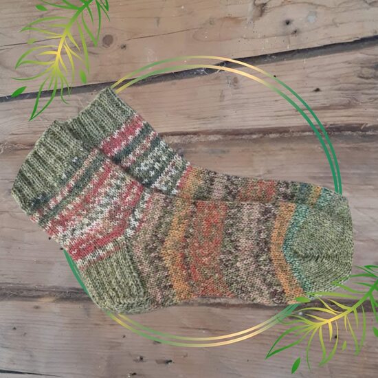 Носки-дураки. Мы разные, но мы - пара! Стопа 29 см. Ручная вязка.