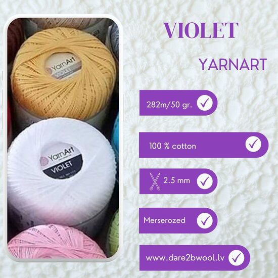 VIOLET YARNART
