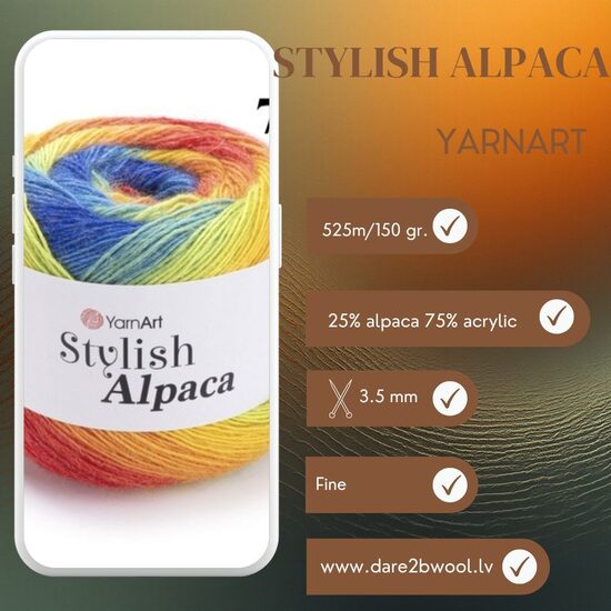 Stylish Alpaca YarnART