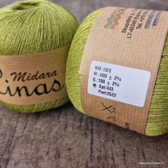 Linas MIDARA 600m krāsa 443, Nr.18/3