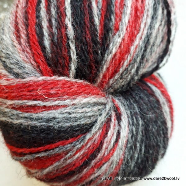 RED-GREY 8/2 AADE LONG