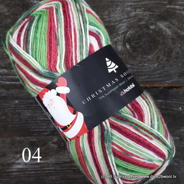 Christmas Sock Wool