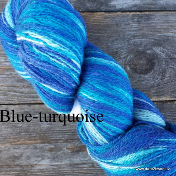 BLUE-TURQUOISE  8/2 AADE LONG