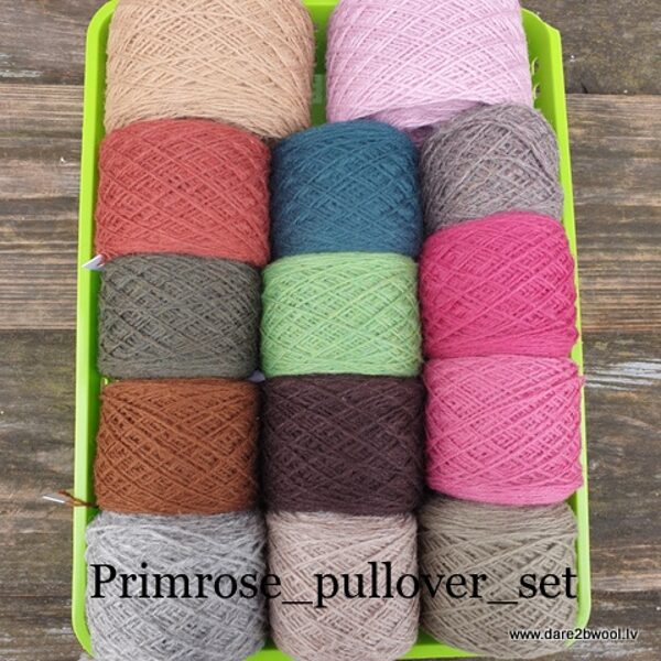 Primrose - набор пряжи для вязания свитера