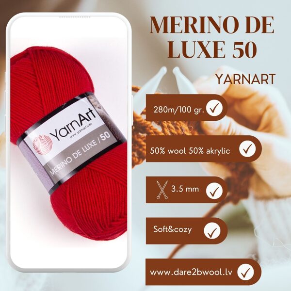 Merino de Luxe 50 YARNART