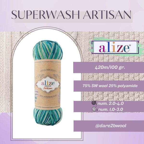 ARTISAN Superwash ALIZE