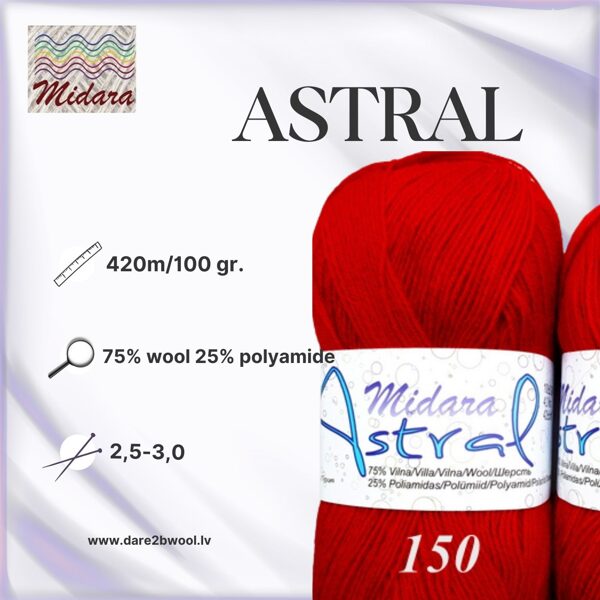 ASTRAL Midara  однотонная носочная