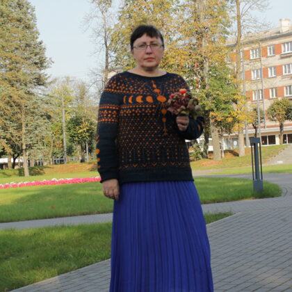 Džemperis -malabrigo merinvilnas dzija -2019. gada darbs